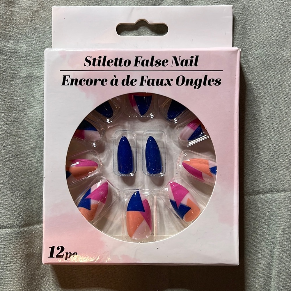 Stiletto False Nails NWT NIB